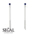 Hanging Sapphire Earrings - Alaia No. 15 image 4