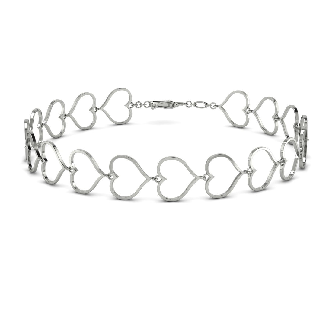 Hear Gold Minimalist Bracelet - Kenley No. 3