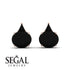 Hidden Halo Black Diamond Earrings - Rosalie No. 38 image 10