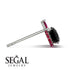 Hidden Halo Black Diamond Earrings - Rosalie No. 54 image 3