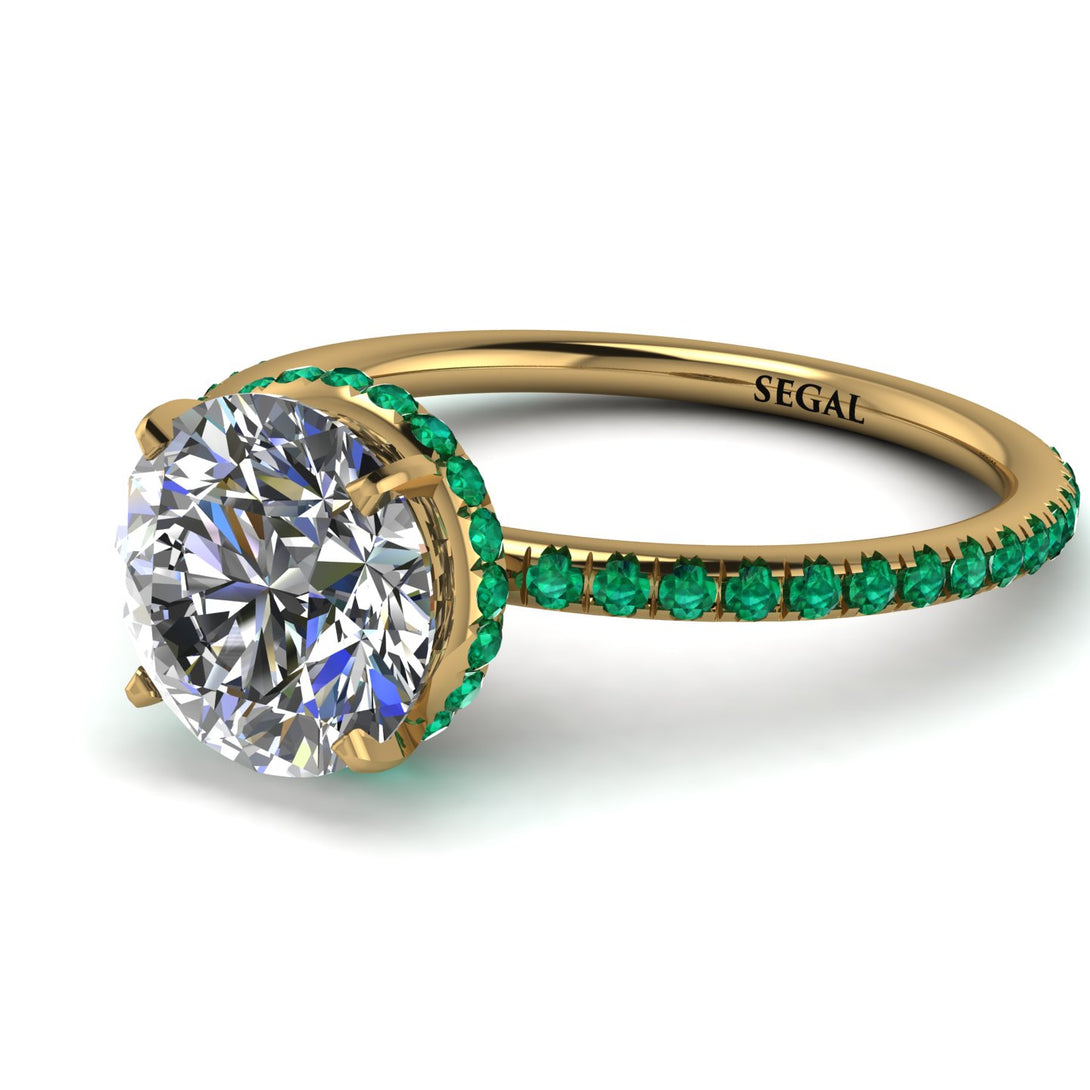 Hidden Halo Diamond Ring - Fiona No. 16