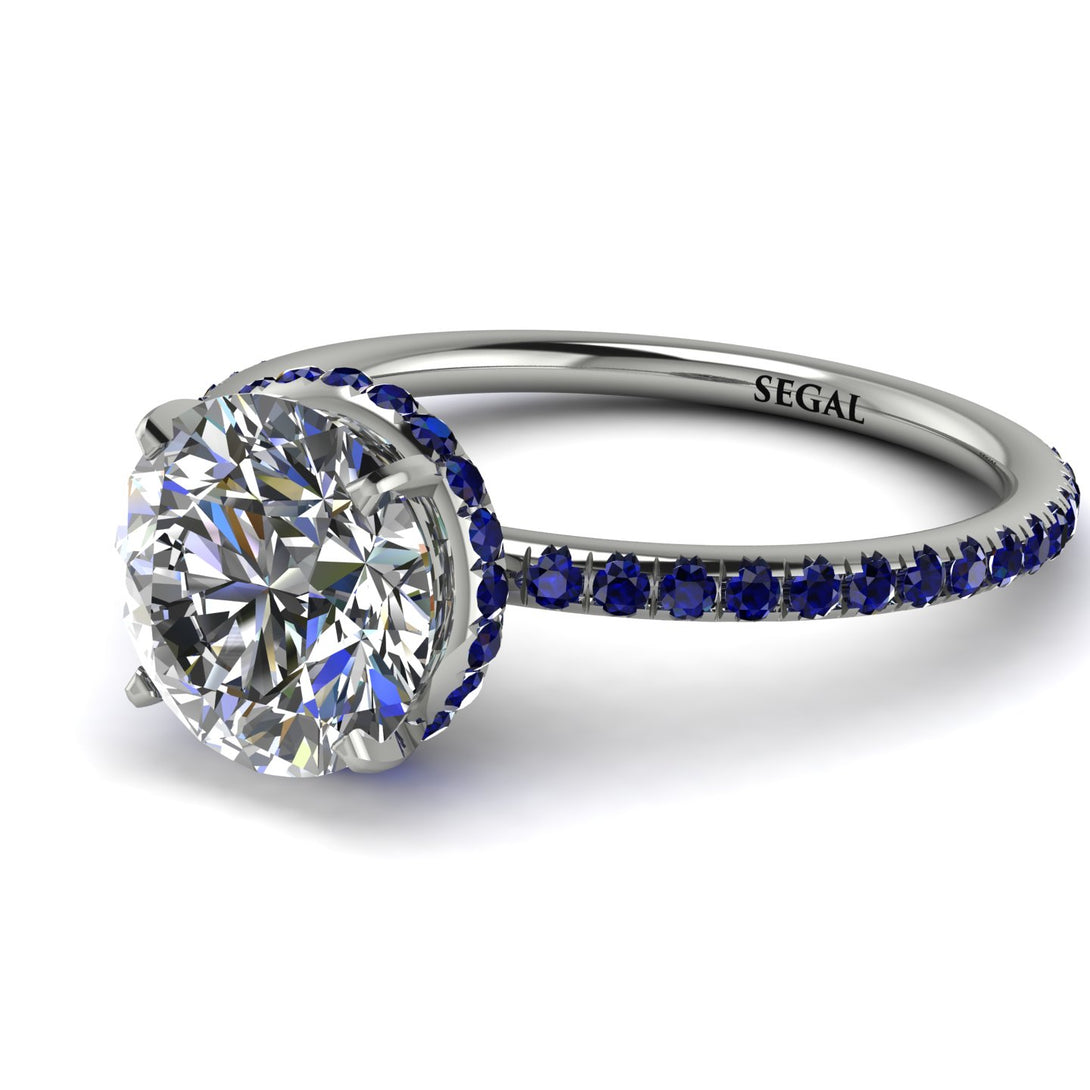 Hidden Halo Diamond Ring - Fiona No. 63