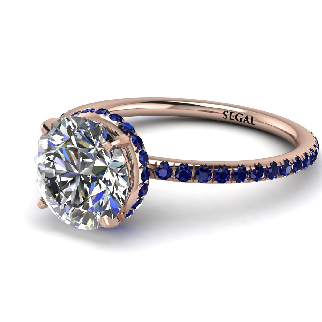 Hidden Halo Diamond Ring - Fiona No. 62