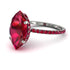 Hidden Halo Marquise Ruby Engagement Ring - Journey No. 57 image 1