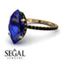 Hidden Halo Marquise Sapphire Engagement Ring - Journey No. 43 image 10