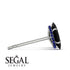Hidden Halo Marquise Black Diamond Earrings - Journey No. 69 image 2