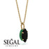 Hidden Halo Marquise Black Diamond Necklace - Journey No. 22 image 2