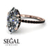 Hidden Halo Marquise Diamond Engagement Ring - Journey No. 32 image 11