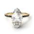 Jared's custom Hidden Halo Marquise Diamond Engagement Ring - Journey No. 3100 image 2