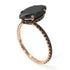 Hidden Halo Marquise Black Diamond Engagement Ring - Journey No. 38 image 6