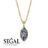 Hidden Halo Marquise Diamond Necklace - Journey No. 31 image 9