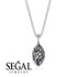 Hidden Halo Marquise Diamond Necklace - Journey No. 48 image 9