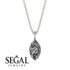 Hidden Halo Marquise Diamond Necklace - Journey No. 63 image 9