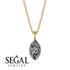 Hidden Halo Marquise Diamond Necklace - Journey No. 46 image 9