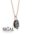 Hidden Halo Marquise Diamond Necklace - Journey No. 32 image 2