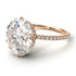 Hidden Halo Oval Diamond Engagement Ring - Gemma No. 2 image 1