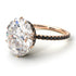 Hidden Halo Oval Diamond Engagement Ring - Gemma No. 32 image 1