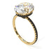 Hidden Halo Oval Diamond Engagement Ring - Gemma No. 31 image 3