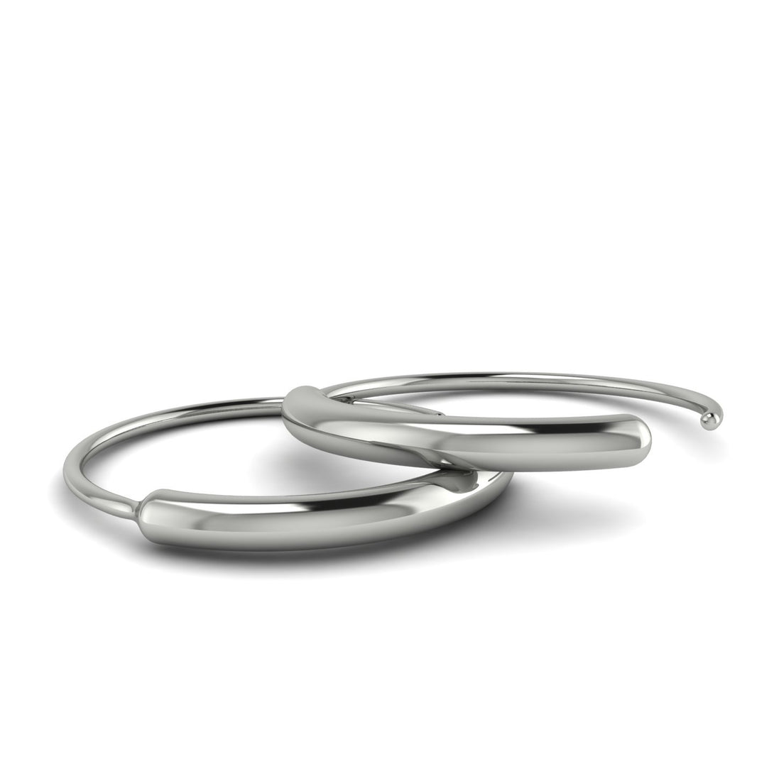 Hoop Geometrical Earrings - Kalani No. 3