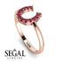 Horseshoe Ruby Ring - Malia No. 11 image 2
