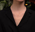 Horseshoe Black Diamond Necklace - Amira No. 7 image 4
