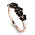 Baguette Black Diamond Ring Mix - Athena No. 8 image 1