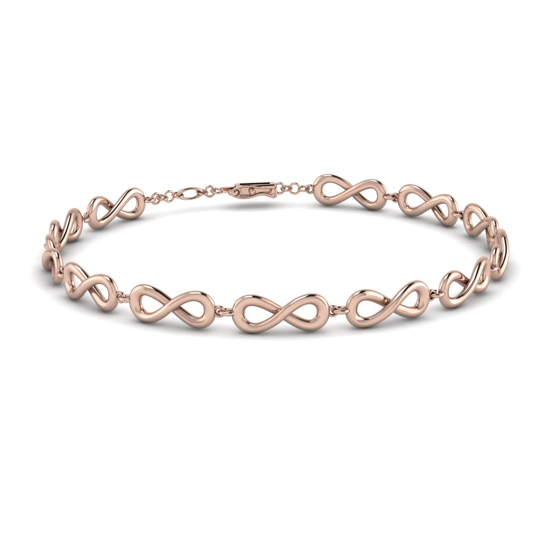 Infinity Gold Bracelet - Tenley No. 2