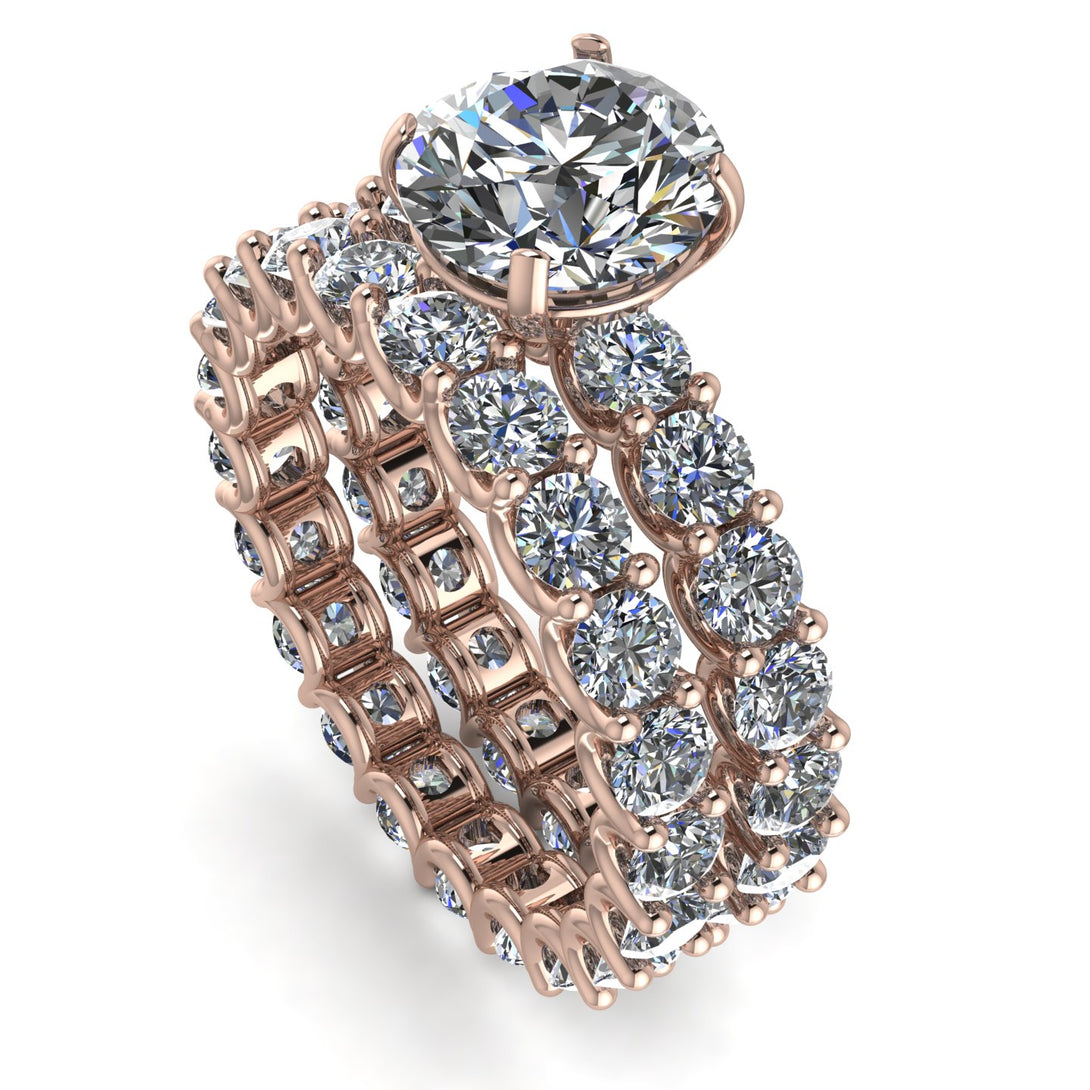 Fancy Diamond Bridal Set - Tessa No. 2