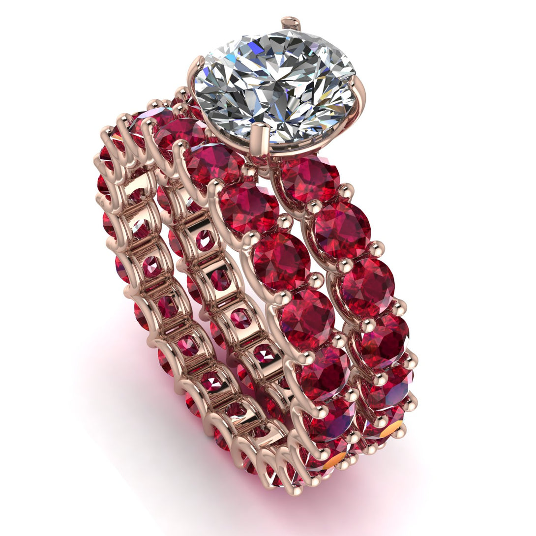 Fancy Diamond Bridal Set - Tessa No. 47