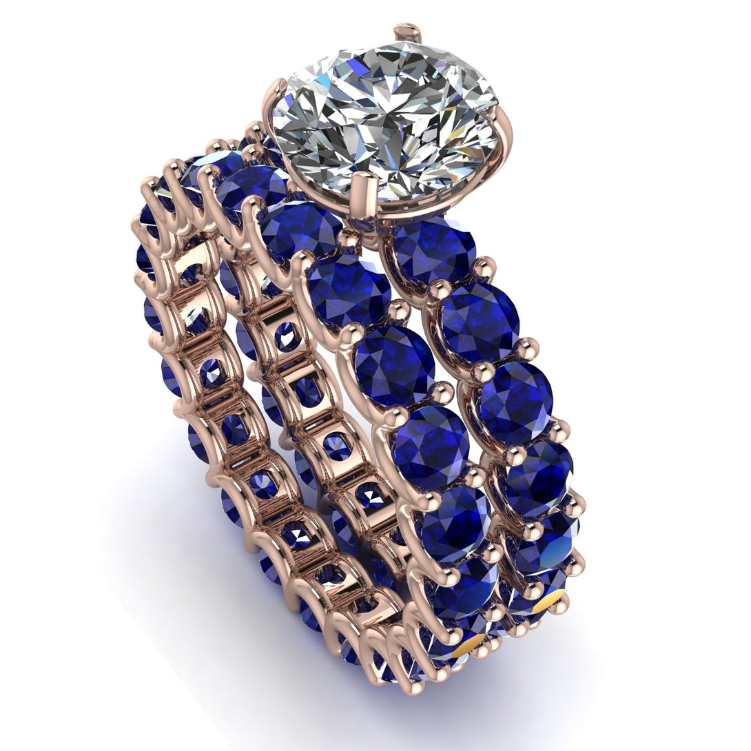 Fancy Diamond Bridal Set - Tessa No. 62