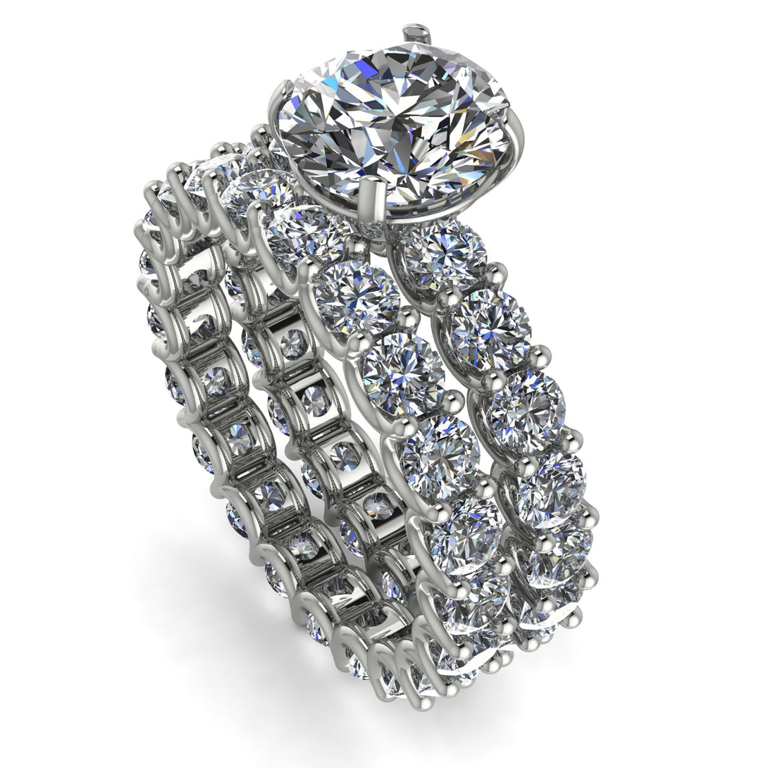 Fancy Diamond Bridal Set - Tessa No. 3