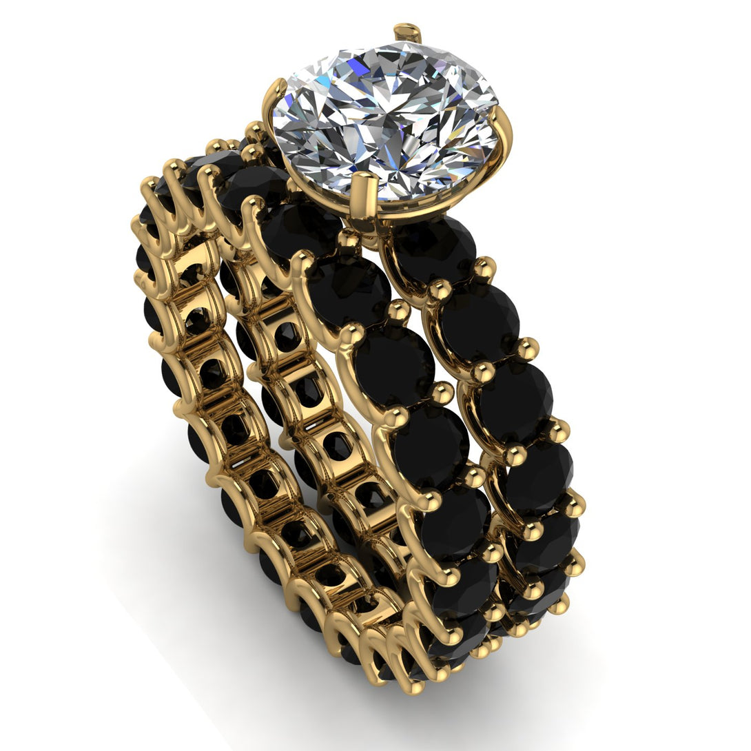 Fancy Diamond Bridal Set - Tessa No. 31