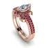 Marquise Cut Diamond Pave Bridal Set - Kathleen No. 47 image 1