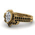 Marquise Cut Diamond Pave Bridal Set - Kathleen No. 31 image 3
