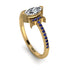 Marquise Cut Diamond Pave Ring - Kathleen No. 61 image 1