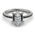 Marquise Cut Diamond Pave Ring - Kathleen No. 33 image 2