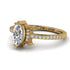 Marquise Cut Diamond Pave Ring - Kathleen No. 1 image 3