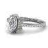 Marquise Cut Diamond Pave Ring - Kathleen No. 3 image 3