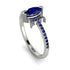 Marquise Cut Sapphire Pave Ring - Kathleen No. 75 image 1