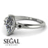 Marquise Diamond Geometrical Engagement Ring - Reese No. 33 image 2