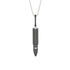 Men Bullet Black Diamond Pendant - Richard No. 9 image 1