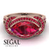 Milgrain Marquise Ruby Engagement Ring - Marley No. 56 image 2