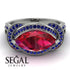 Milgrain Marquise Ruby Engagement Ring - Marley No. 72 image 2