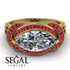 Milgrain Marquise Diamond Engagement Ring - Marley No. 46 image 2