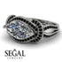Milgrain Marquise Diamond Engagement Ring - Marley No. 33 image 11