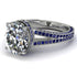 Milgrain Oval Sapphire Engagement Ring - Nicole No. 63 image 1