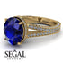 Milgrain Oval Diamond Engagement Ring - Nicole No. 13 image 10