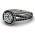 Milgrain Round Diamond Engagement Ring - Payton No. 33 image 13