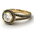 Milgrain Round Diamond Engagement Ring - Payton No. 31 image 1