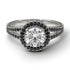 Milgrain Round Diamond Engagement Ring - Payton No. 33 image 2